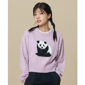 공용 팬더 소프트 스웨터 (BE44SW01U) - 2 Color