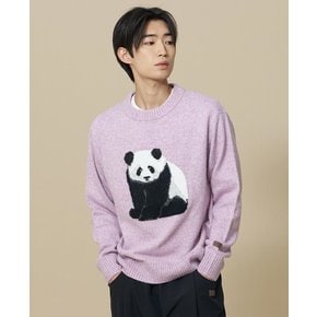 공용 팬더 소프트 스웨터 (BE44SW01U) - 2 Color