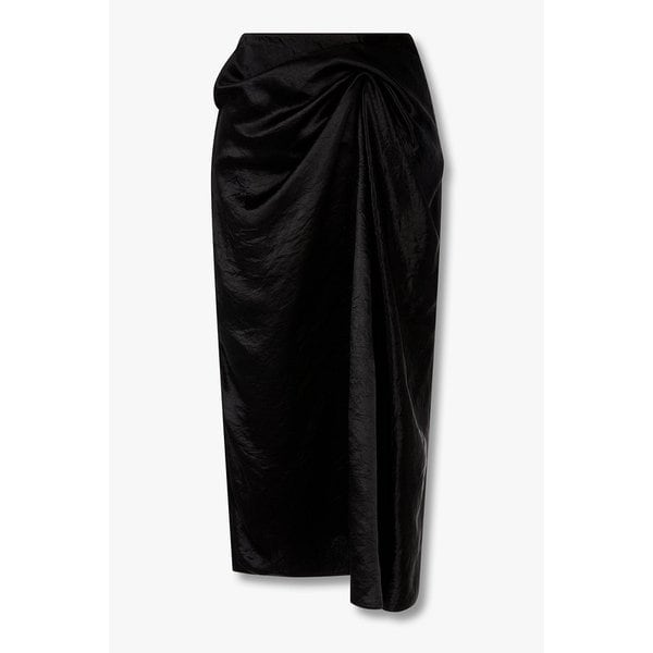 셔링 디테일 새틴 스커트 7115435907199