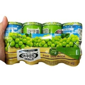 얼려먹는 야쿠르트 샤인머스캣 110ml x 4 X 3개 코스트코