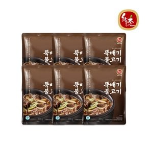 [교동식품] 하우촌 뚝배기불고기 400g X6 (냉동)