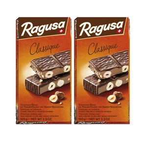 [해외직구] 라구사 클래식 초콜릿 유럽직구 Ragusa classique chocolate 100g 2팩