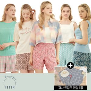 피트인  인견 사각팬티 5종+1종(m)