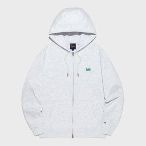 스몰 트위치 로고 후드 집업 라이트 그레이 LE2501HZ01LG