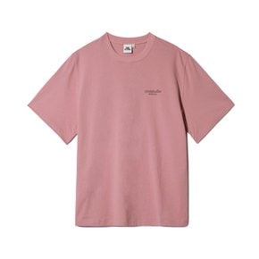 LAYERED LOGO T-SHIRT_INDI PINK