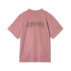 LAYERED LOGO T-SHIRT_INDI PINK