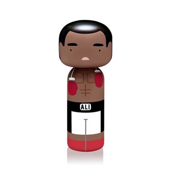 게이즈샵 Lucie Kaas Kokeshi doll - Muhammad Ali 루시카스 코케시돌 무하마드 알리