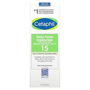 미국직구 Cetaphil 세타필 데일리 페이셜 모이스처라이저 SPF15 118ml