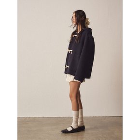 Daydreamer Cashmere Melton Half Duffle Coat