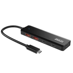 아트박스/익스트리모 USB-C 타입 4포트 허브 10Gbps속도