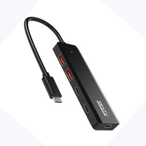 아트박스/익스트리모 USB-C 타입 4포트 허브 10Gbps속도