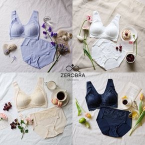 깃털같은 가벼움 제로브라 브라팬티 세트