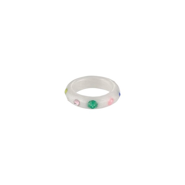 azura ring-white
