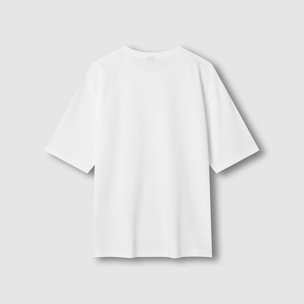 남 JAJU AIR 코튼 오버핏 반팔 티셔츠 J116201092001