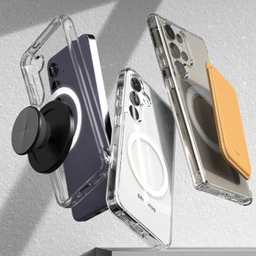 아이폰15 14 13 갤럭시s24 맥세이프 강력 자력 단단한 유연한 투명 젤리 휴대폰 케이스