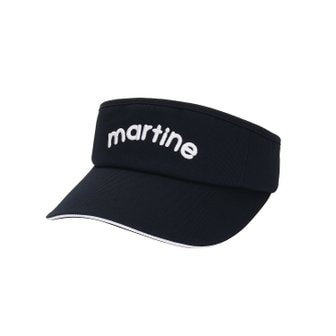 MARTINE GOLF [정상가 89000원]여성 기본 로고 선바이저 네이비 (QWAECP00149)