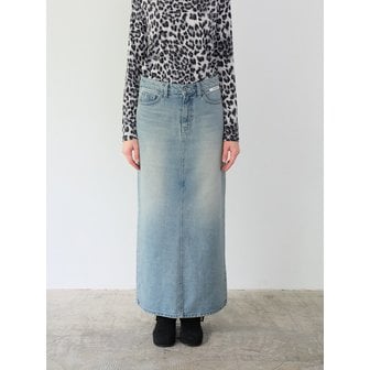 프레부아 Still Line Denim Skirt