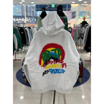 더블제이디 [여주점] 기모 DBJD 무지개후드티 JEET30B06