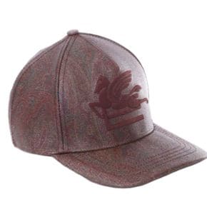 PEGASO Paisley Jacquard Baseball Cap 14354 1728 0600 페가소 로고 자수 페이즐리 자카