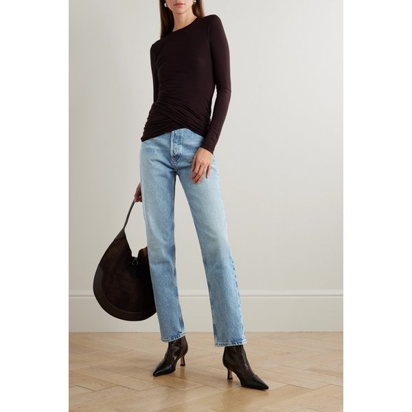 90s 핀치 하이웨이스트 스트레이트 진 46376663162898601