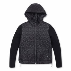 QUILTED HYBRID HOODIE JUMPER_series(Black)_NLWAW24704BKX