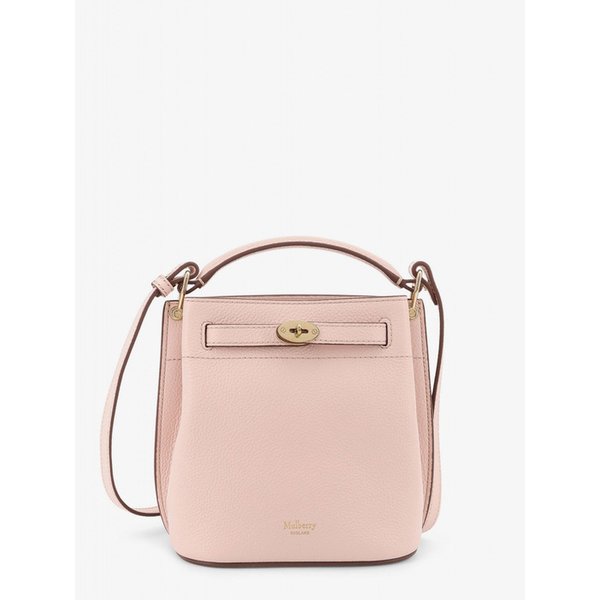 여성 버킷 백 레더 위드 로고 RL8803 205J002 Blossom 핑크 /12