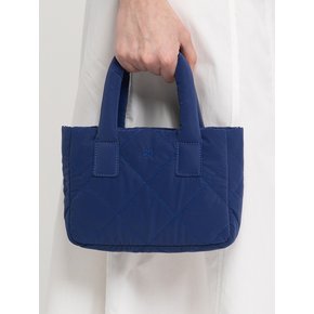 ELLA padded mini tote bag_Navy