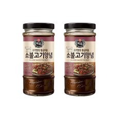 백설 소불고기양념 290g x2개