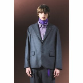 [snug] melange grey covy fit jacket (set-up)_CWJAW23856GYM