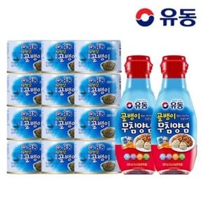 [유동] 자연산골뱅이 140g x12개 +무침양념 320g x2개