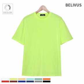 남성 반팔티 BTS036 오버핏 베이직 여름 티셔츠