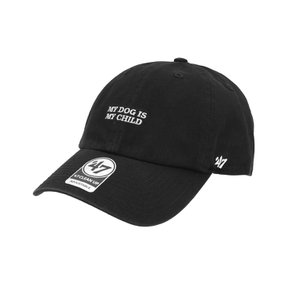 47브랜드 XX-BSRIC1411GWS-BKC 클린업 My dog is my child 자수 볼캡