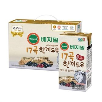  베지밀 17곡 한끼두유 190ml 24팩