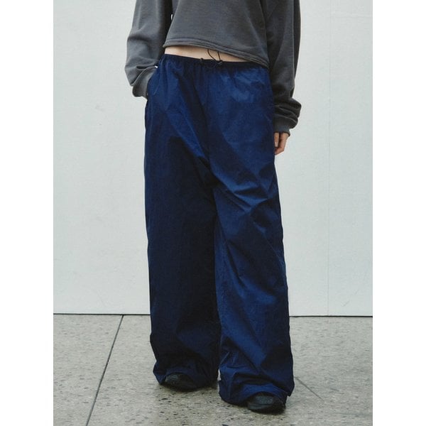 Volume Wide Drawstring Pants_CTB562(Navy)