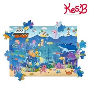 튼튼 퍼즐과포스터바닷속여행48pcs(2659)