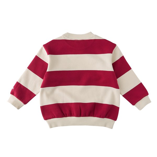 [여주점] [오프라벨 여주점] 블루독 (RD) 럭비STRIPE스웨트셔츠 (24C25-334-02)