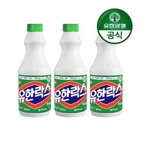 유한락스 후레쉬 1L 3개