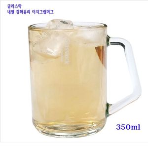 오너클랜 머그컵 유리잔 물컵 찻잔 물잔 맥주잔 글라스락 350ml