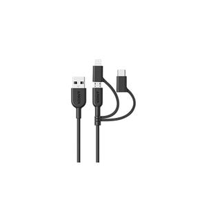 Anker PowerLine II 3-in-1 케이블 라이트닝 USB-C Micr