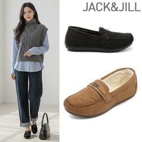 털안감 큐빅장식 경량 로퍼(JD5715)