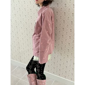 Gardener Fringe Jacket_pink