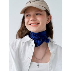 Chic Silk Scarf_Royal Navy