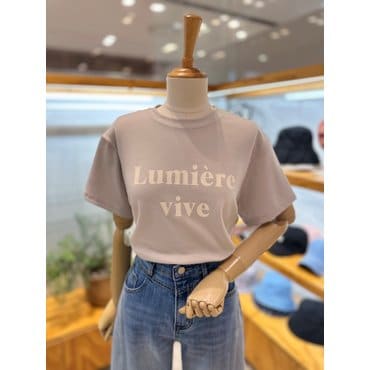 레코브 로고 소프트 반팔티셔츠(LC41E6ST023X)