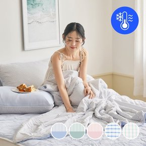 [멤버십] 3도씨 쿨나잇 냉감 얇은 솜이불 2 size 5 color