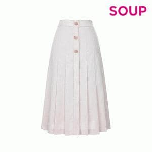 SOUP 스티치 플리츠 스커트 SA4SR81SG