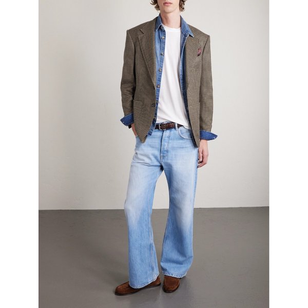 코튼 실크 블렌드 저지 티셔츠 46376663163003215