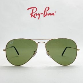 [RAY BAN] 레이벤 RB3025 001/4E 62 보잉선글라스