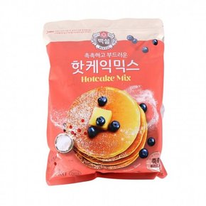 백설 핫케익 믹스 1kg 만들기