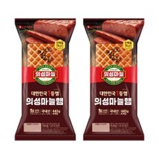 롯데웰푸드 [본사직영] 의성마늘햄 440gx2개