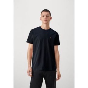 4511690 Abercrombie  Fitch LIFELIKE ICON CREW NEUTRALS - Basic T-shirt casual black